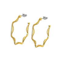 Earrings Lotus Woman Urban woman in Steel LS2352-4/2 - LS2352-4/2